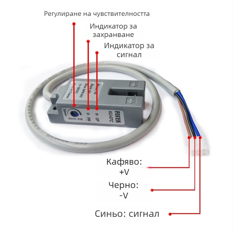 Фотоелектричен аксесоар за машина за запечатване на млечен чай с U-образна канавка, интегриран производствен процес, фотоелектричен тип