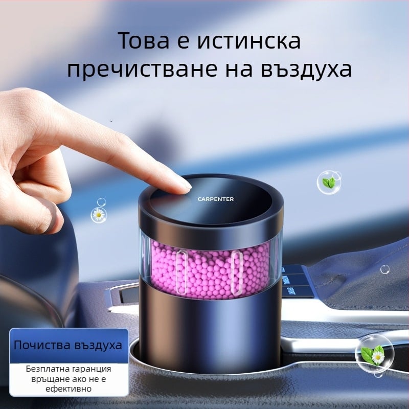 Автомобилен пречиствател на въздуха за интериор, преносим, премахване на миризми и ароматерапия - Модел 001, Материал: Пластмаса, Подходящи модели: Всички, Марка: Xiang Didi