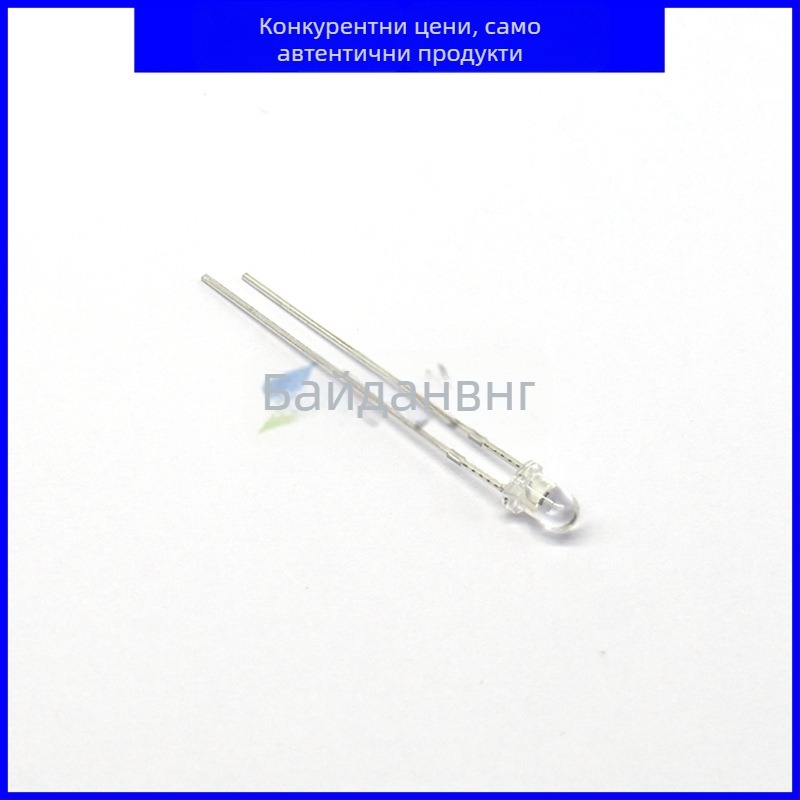 LEN LTR-4206 инфрачервена приемна тръба, дължина на вълната 940 nm, линейна ширина 1, пакет от 1000 броя, DIP2 корпус.