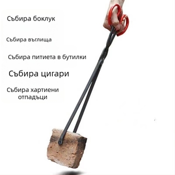 Дълги щипки за въглища, кухненски инструмент, модерен минимализъм, категория: Кухня, марка: Друга, внос: Не, стил: модерен минимализъм