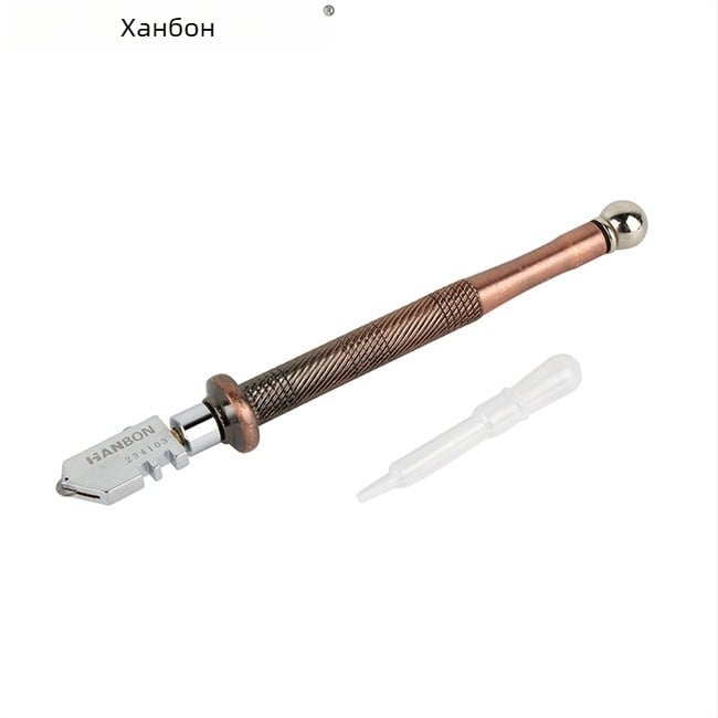 Резач за стъкло за керамични плочки с диамантено колело за рязане, ролкова резачка с глава на нож