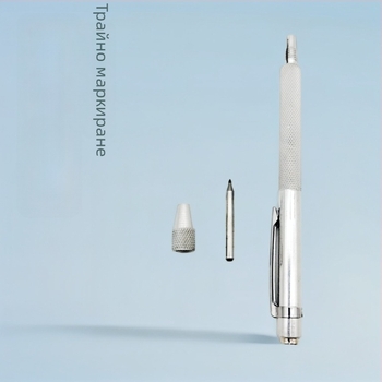Американски стил алуминиев маркер за маркиране и гравиране с диамант, инструмент за рисуване по стъкло за обработка на керамика, електроплатен завършек