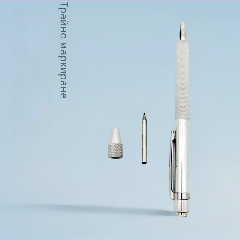 Американски стил алуминиев маркер за маркиране и гравиране с диамант, инструмент за рисуване по стъкло за обработка на керамика, електроплатен завършек