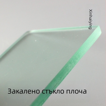 Плоча от закалено стъкло за гравиране на кожа и полиране; марка Ten-color light, модел 88888, дебелина на рязане 0.8 мм, категория органично стъкло леща