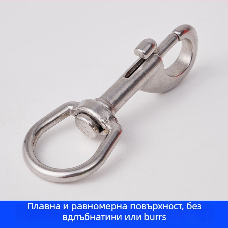 Едноглавна кука от неръждаема стомана – морска универсална кука за подводно гмуркане, домашни любимци и външно катерене; Материал: SS304/SS316; Марка: Huahai