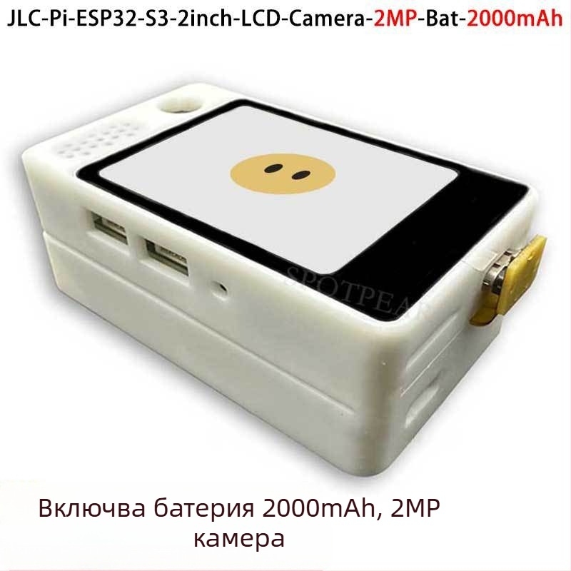 ESP32-S3 развојна платка с 2-инчов LCD екран и камера, модел N16R8