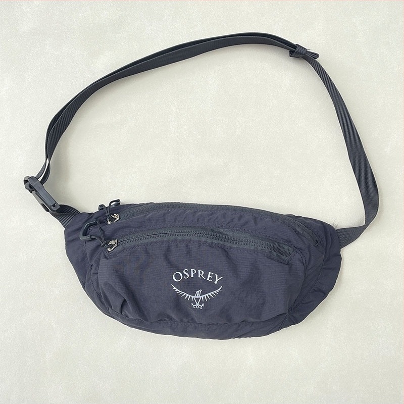 Спортна поясна чанта, еднотонен дизайн (Oxford плат; подплата: найлон; унисекс)