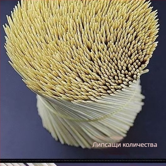 Еднократни бамбукови шишчета за улична търговия – дебели шишчета за барбекю, подходящи за сосово тесто и миризливо тофу, възможност за персонализация, модерен семпъл дизайн, първокласно качество