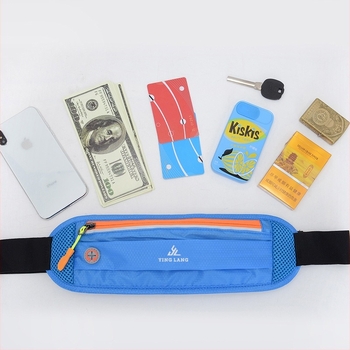 Спортна поясна чанта - найлон, водоустойчива, ултралека, ултратънка, дишаща за спортове на открито