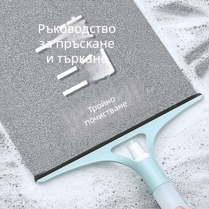 Xinran пластмасов ръчен почистващ инструмент за стъкло, едностранен чистач, за домашна употреба, пуснат през 2025 г.