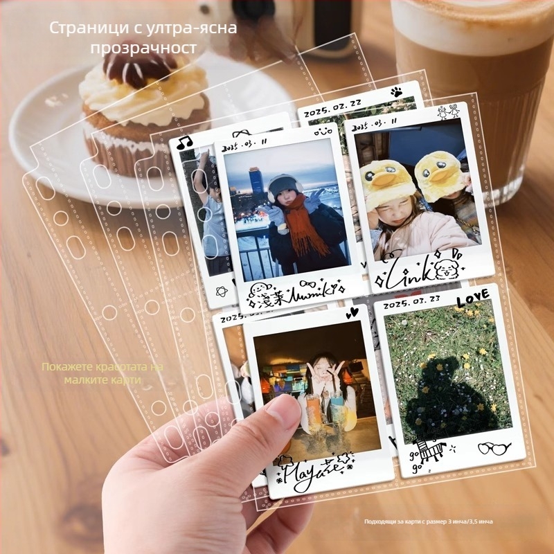 Good полароид фотоалбум със сменяеми страници, PP корица, джобове 4×9, печат на лого възможен, персонализация