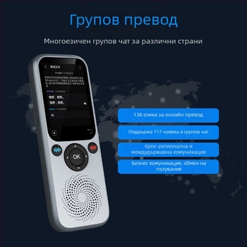 S20 интелигентен офлайн преводач на глас и превод на снимки, USB интерфейс, 5V, 10W, Модел 072