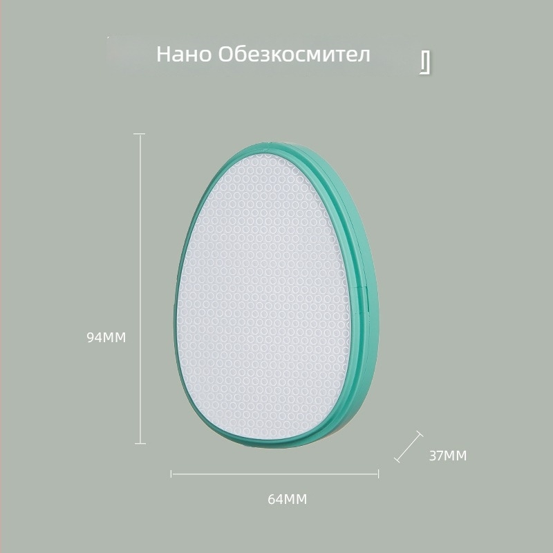 UYIKU Нано-стъклен педикюр файл за ексфолиация и премахване на мъртва кожа — ръчно устройство, частен бранд, кутия 120 бр., без остриета