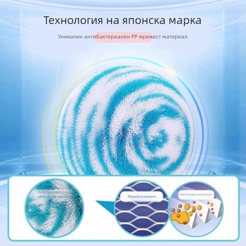 Почистваща топка за баня и мивка | Почистване и дезинфекция | PP материал | Опаковано в торба | Пускане на пазара през 2025 г.