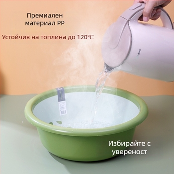 Бебешки умивник Melosen — PP пластмаса, кръгла форма, нетно тегло 250–300 г, произход Тайчжу, Zhejiang, лансиран през 2022 г.