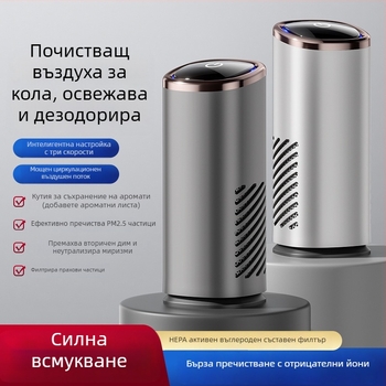 Автомобилен пречиствател на въздуха, модел EJ-JHQ05, 5W USB захранване, 5V, ABS, за автомобил