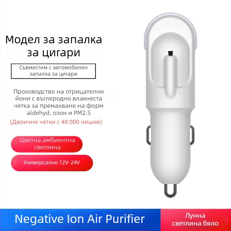 Пречиствател за въздуха от yeleno Road - Anion filter purifier; Захранване: 12V-24V; Номинално напрежение: 12V