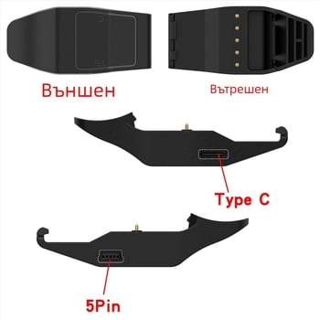 Заряден кабел за Garmin кучешки нашийник — съвместим с T5, TT15, TT10, T15, GTT15x, TT25