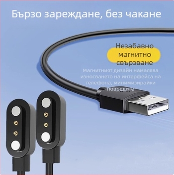 Магнитен кабел за зареждане и пренос на данни за очила Mijia Smart Audio Yuexiang версия