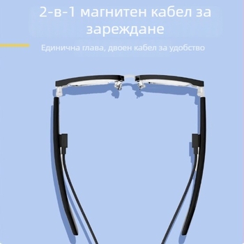 Магнитен кабел за зареждане и пренос на данни за очила Mijia Smart Audio Yuexiang версия