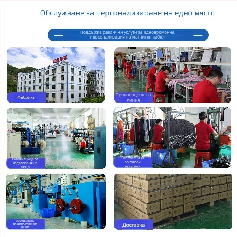 Едно към две магнитно-щипков кабел за физиотерапия — Xinlianxin, магнитен щипков интерфейс, съвместим с физиотерапевтични устройства, масажори и електродни подложки