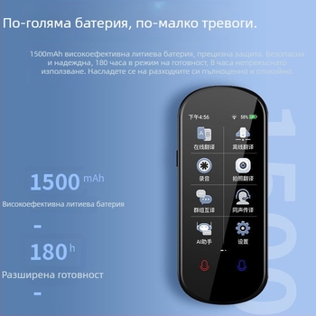 AI гласов преводач: 139 езика, офлайн превод, превод на снимки, за бизнес пътувания