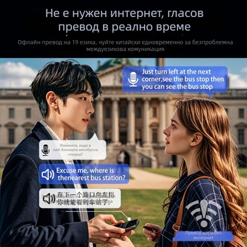 Умен офлайн преводач-писалка със сканиране — многофункционално средство за пътуване с превод в реално време на множество езици