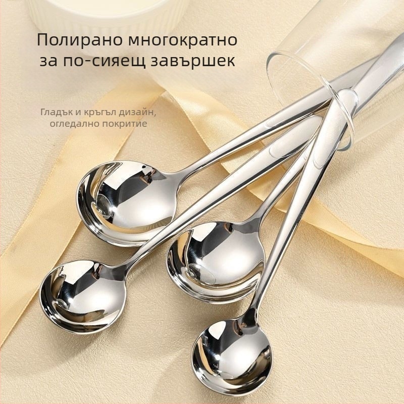 Лъжица – стъкло, висок клас, прост стил, марка Unique