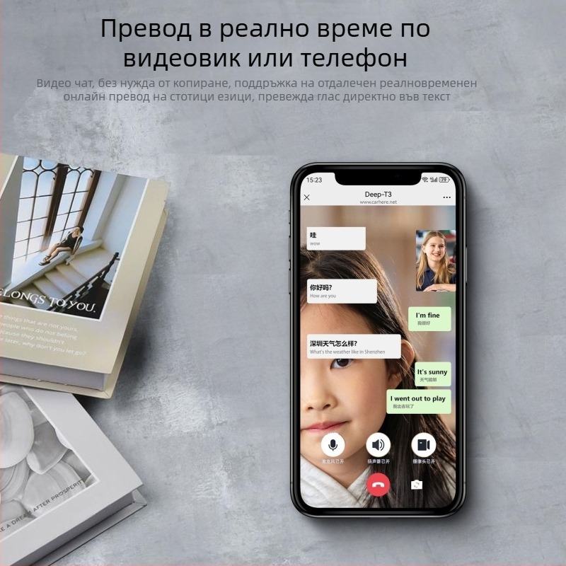 Deep-T3 преводач: многоезичен превод, гласов превод, фото превод, синхронно тълкуване