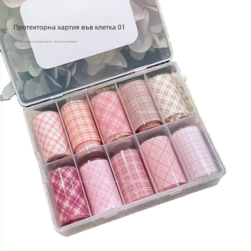 Хартия за прехвърляне на маникюр – модел: пеперуди, звезди; стил: очарователен, френски, леко освежаващ, луксозен стил; произход: Zhejiang