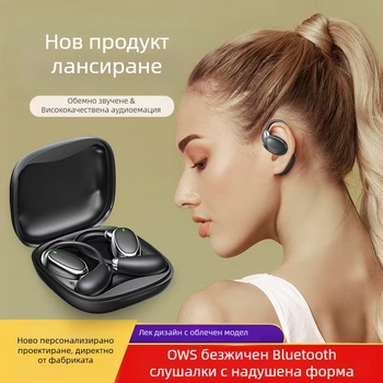 AI умни преводащи слушалки V18 за глобално бизнес пътуване — офлайн мултиезичен преводач (5V, 120 g, ABS, USB интерфейс)