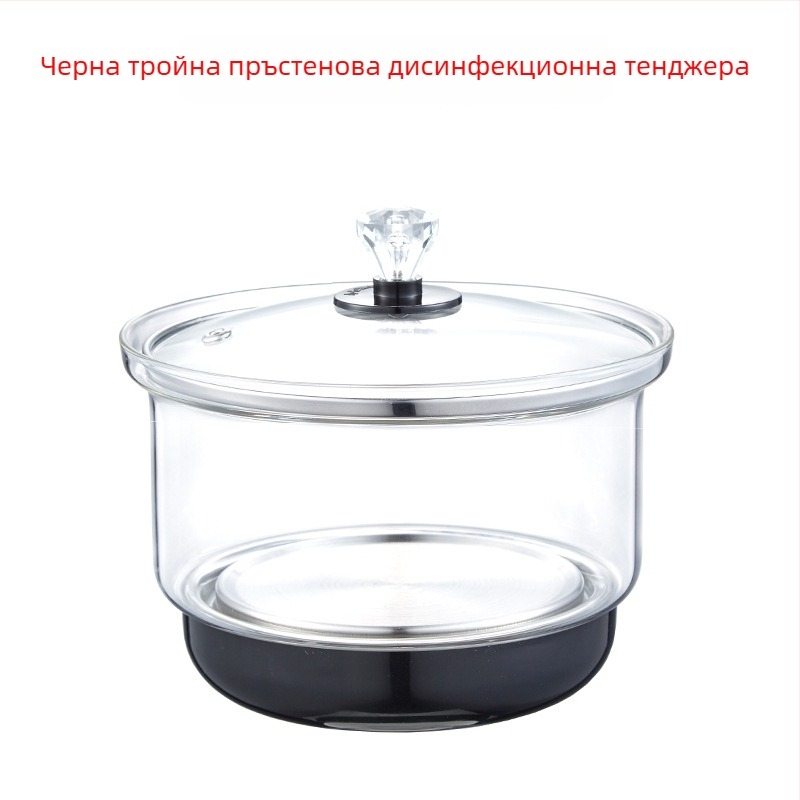 Стъклен електрически чайник, 2 л, 1300 W, боросиликатно стъкло, долен нагревател, автоматично изключване