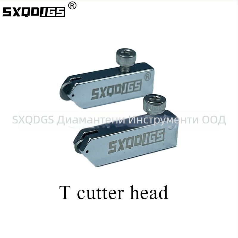 Т-образна глава за нож за стъкло и плочки; марка sxqdjgs; лицензиран частен бранд