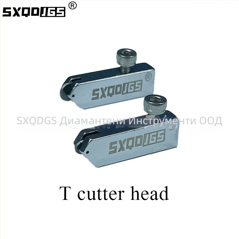 Т-образна глава за нож за стъкло и плочки; марка sxqdjgs; лицензиран частен бранд