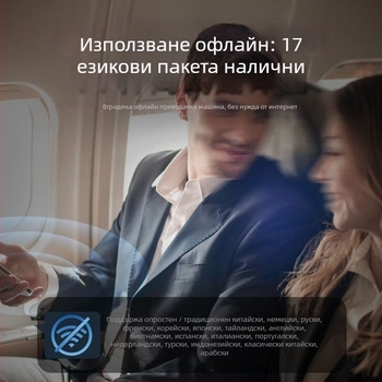 Офлайн смарт преводач S09 – многоезичен гласов и фото превод с едновременно тълкуване