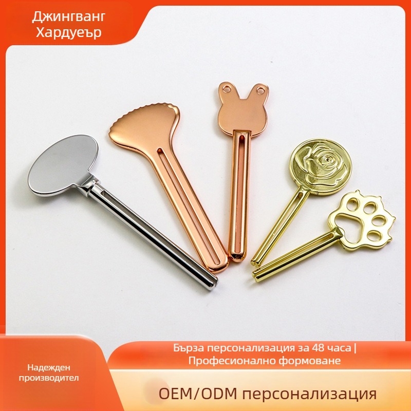 Изстисквачка за паста за зъби — ръчна мултифункционална за паста за зъби, почистващ гел за лице и боя за коса; марка Wang jingjing; подходяща за деца, тийнейджъри, средна възраст и възрастни; възможна частна марка