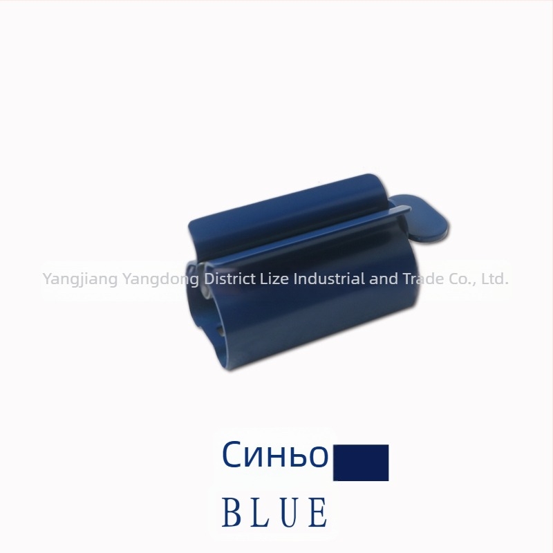 Изстисквачка за паста за зъби от 304 неръждаема стомана, ръчно въртяща се, за паста за зъби и почистващи средства за лице, Lizhong