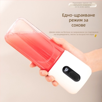 Портативна сокоизстисквачка и блендер с безжично зареждане, капацитет под 1 л, напрежение ≤36 V, скорост 10000–19999 об./мин, 6+ ножове