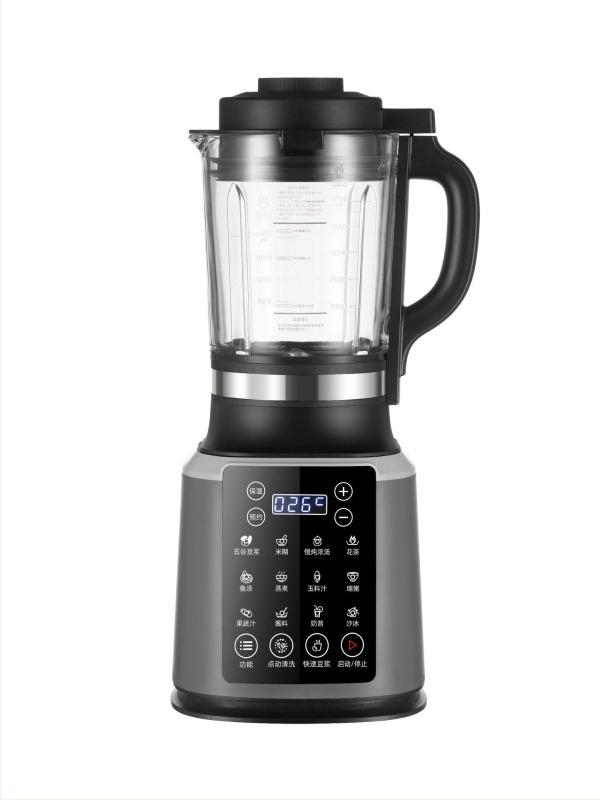 Универсална кухненска машина с нагряване и готвене — 1750 ml капацитет, 800 W, >40 000 об./мин, управление с докосване, автоматично почистване