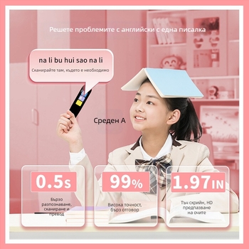 Устройство за точково четене: Dictionary Pen от Boshi Tong, ABS корпус, презареждаема литиева батерия