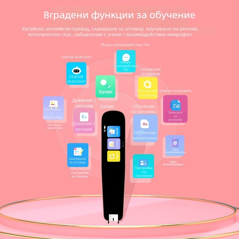 Устройство за точково четене: Dictionary Pen от Boshi Tong, ABS корпус, презареждаема литиева батерия