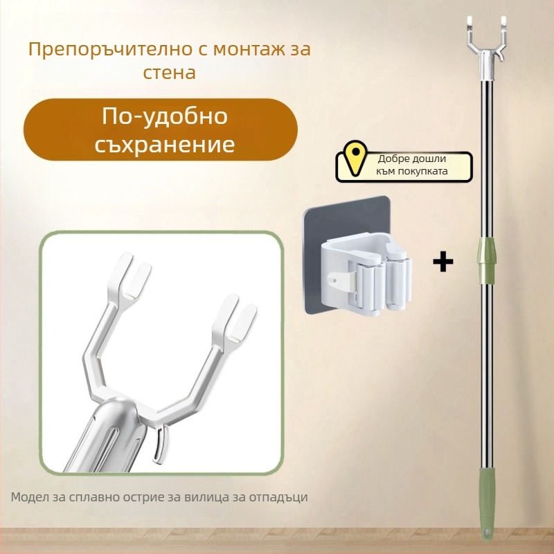 Телескопичен сушилник за дрехи от неръждаема стомана, за балкон и баня, модерен минималистичен стил