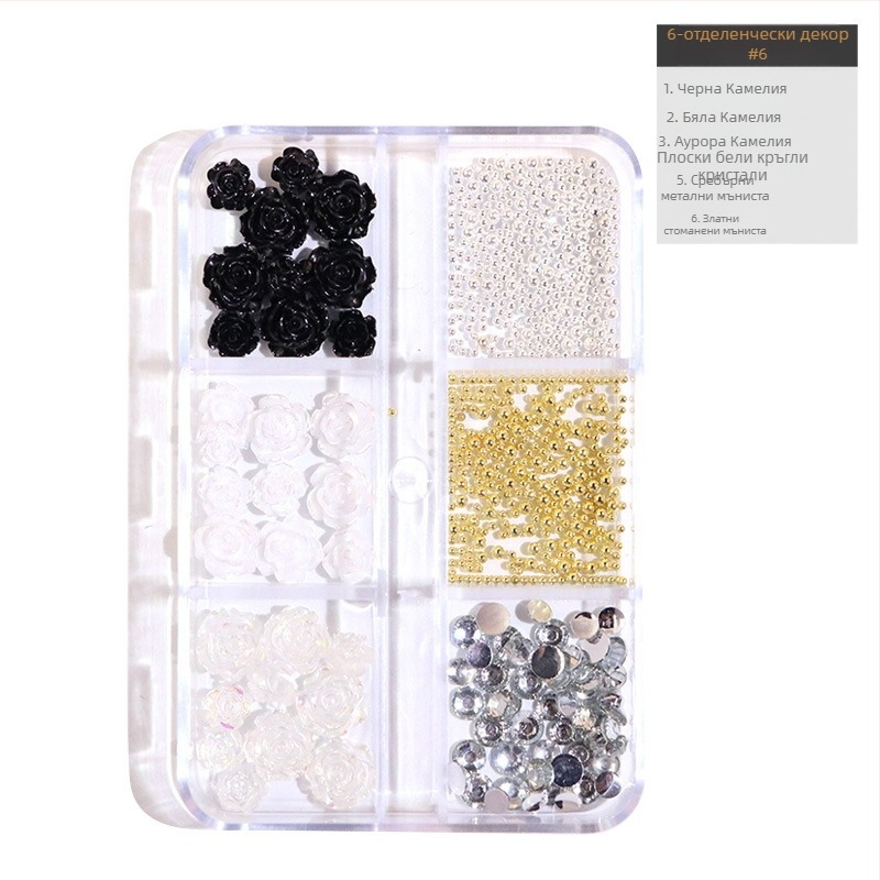 Декорации за нокти – модел Ballet Shoe Ribbon; произход Zhejiang; частен етикет с лиценз; домашна марка.