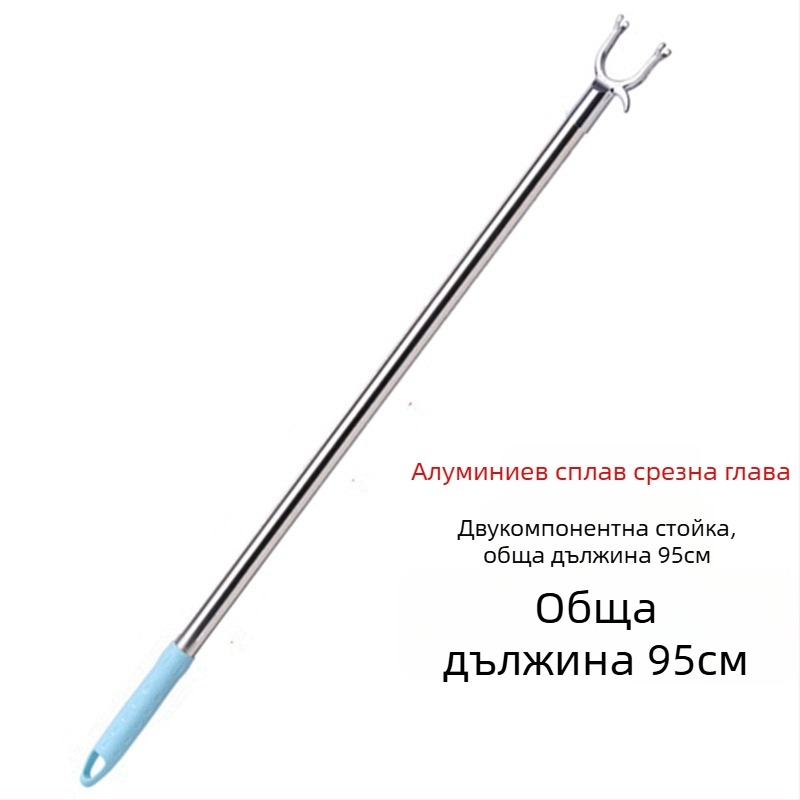 Tajiajing метална пръчка за сушене на дрехи за балкон – модерен минималистичен стил, за балкон, издание 2023