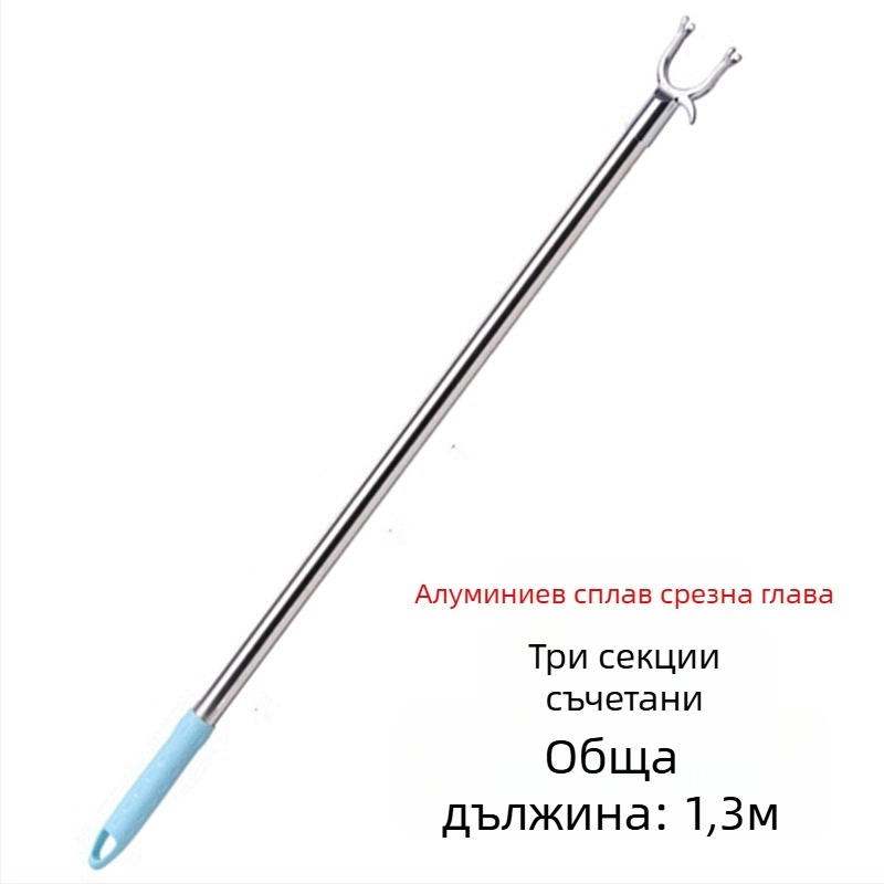 Tajiajing метална пръчка за сушене на дрехи за балкон – модерен минималистичен стил, за балкон, издание 2023