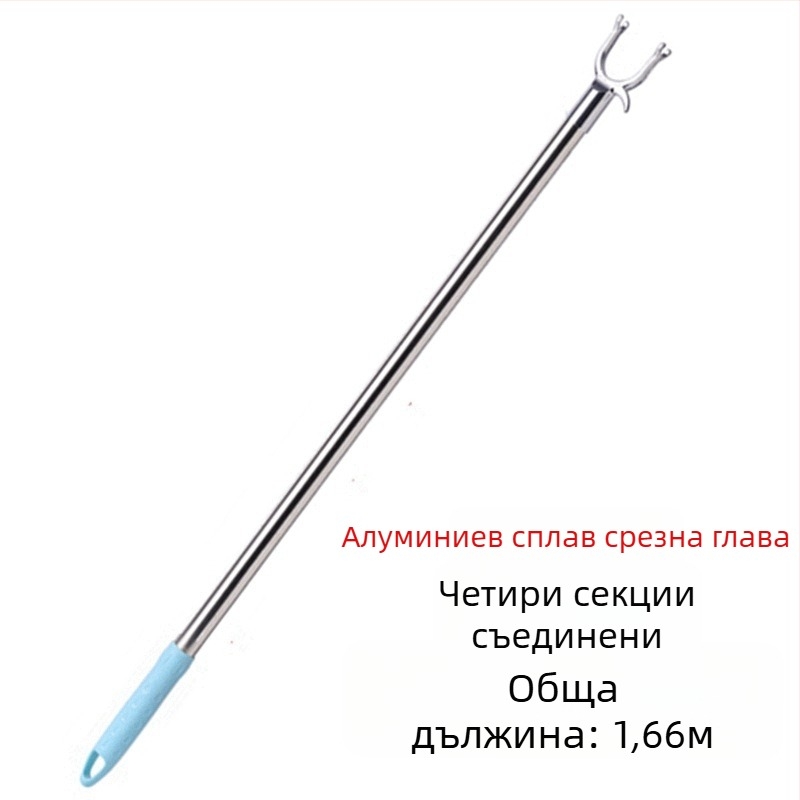 Tajiajing метална пръчка за сушене на дрехи за балкон – модерен минималистичен стил, за балкон, издание 2023