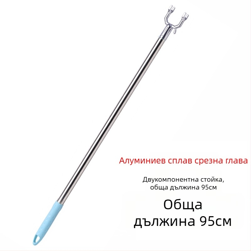 Tajiajing метална пръчка за сушене на дрехи за балкон – модерен минималистичен стил, за балкон, издание 2023