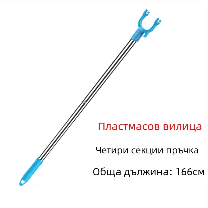 Tajiajing метална пръчка за сушене на дрехи за балкон – модерен минималистичен стил, за балкон, издание 2023