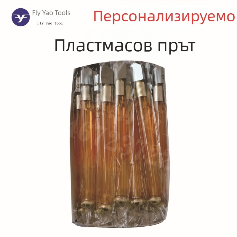 Маслена ролкова стъкларска резачка с карбидно острие за рязане на стъклени плочки — ръчна, Flying