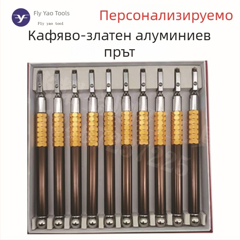 Маслена ролкова стъкларска резачка с карбидно острие за рязане на стъклени плочки — ръчна, Flying